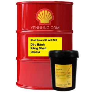 Shell Omala S3 WX 220 – Dầu bánh răng chịu tải cao, hiệu suất vượt trội cho máy móc công nghiệp