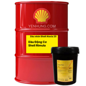 Dầu nhờn Shell Alexia 25 – Giải pháp bôi trơn tối ưu cho động cơ Diesel công suất lớn