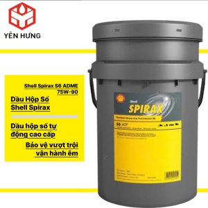 Dầu cầu hộp số tổng hợp Shell Spirax S6 ADME 75W-90