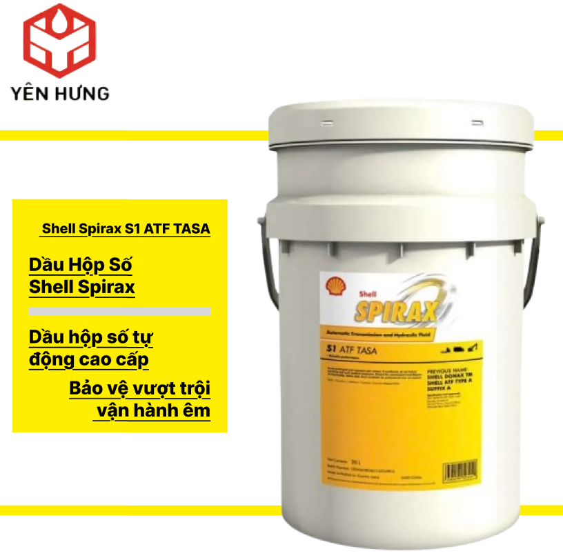 Dầu truyền động tự động chất lượng cao Shell Spirax S1 ATF TASA – Công ...