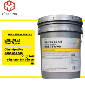 DẦU HỘP SỐ TỰ ĐỘNG TỔNG HỢP SHELL SPIRAX S5 ATF X