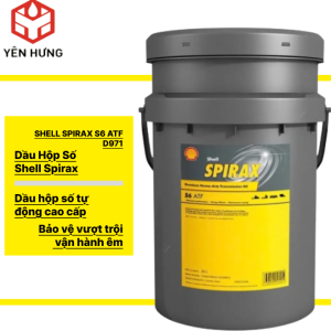 DẦU HỘP SỐ TỰ ĐỘNG TỔNG HỢP SHELL SPIRAX S6 ATF D971