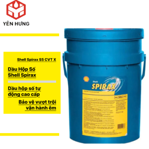 Dầu hộp số vô cấp (CVT) tổng hợp Shell Spirax S5 CVT X