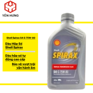 Dầu hộp số tay tổng hợp cao cấp Shell Spirax S4 G 75W-80
