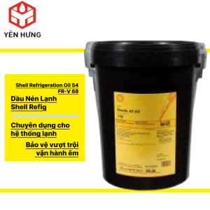Dầu máy nén lạnh Shell Refrigeration Oil S4 FR-V 68