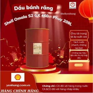 DẦU BÁNH RĂNG SHELL OMALA S2 GX 460
