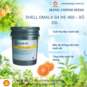 DẦU BÁNH RĂNG SHELL OMALA S4 WE 460