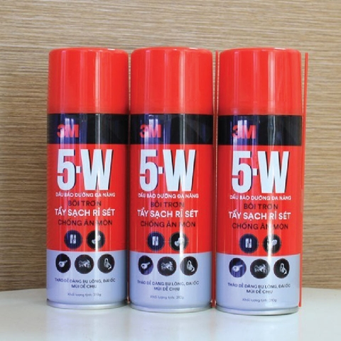 Dung dịch bôi trơn chống rỉ sét 5-W