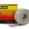 BĂNG ĐIỆN CAO SU SILICONE, TỰ KẾT DÍNH 3M SCOTCH 70, MÀU XANH DATRỜI/XÁM, 1 IN X 30 FT