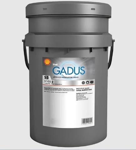 Mỡ shell gadus s5 t100-2 (18kg/Xô)