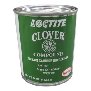Keo Henkel 39549 LOCTITE CLOVER SC 4A-600 Gray Grade 4A / 600 Grit Silicon Carbide Grease Mix Compound - 453.6 Gram (16 oz) Can