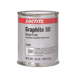 Mỡ Loctite Graphite 50 Metal-Free Synthetic and Petrolatum Anti-Seize Lubricant, 1 lb Can, 51084