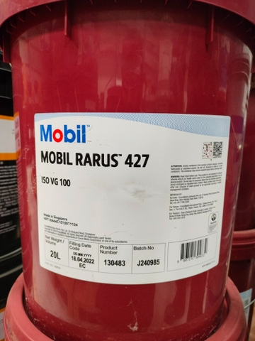 mobil-rarus-427-1-2 Dầu Mobil Rarus 427 20lt/pail
