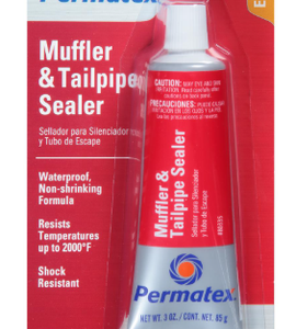 Chất bịt kín ống xả và ống giảm thanh Permatex 80335 Muffler and Tailpipe Sealer, 3 oz