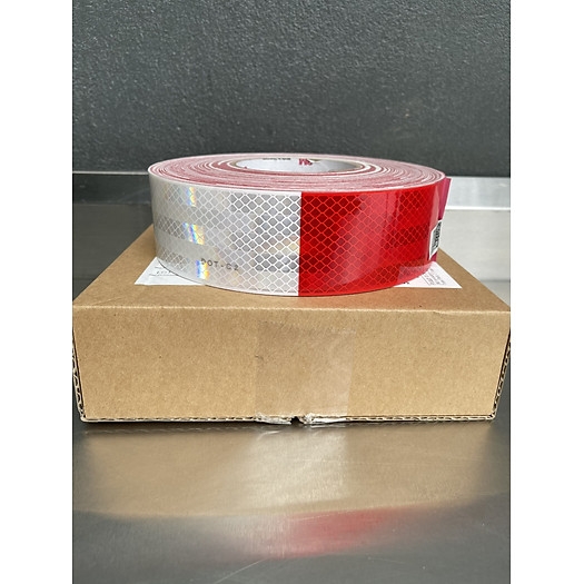 Phản quang 3M  983 đỏ trắng