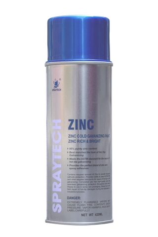 SƠN MẠ KẼM LẠNH SPRAYTECH ZINC SPRAYTECH - 420ml/chai