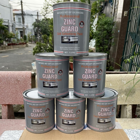 zincguard-300-1lit-2 SƠN MẠ KẼM LẠNH 300 ZINC GUARD 300 - 1L/Lon