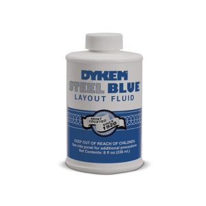 Sơn đánh dấu trên bề mặt thép - màu xanh, hiệu dykem , product code: 80400