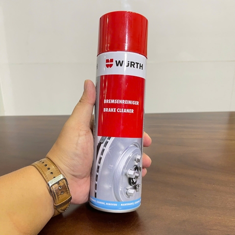 Chất vệ sinh thắng, tẩy rửa dầu mỡ Wurth 500ml
