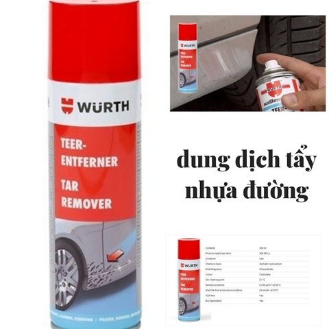 CHẤT TẨY RỬA NHỰA ĐƯỜNG 300ML