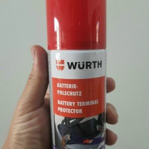Chất xịt bảo trì cọc bình ắc-quy Wurth 150ml
