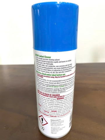 code-2017400g-b-1751527796727-1 Hóa chất crc nf contact cleaner, code 2017,400g Xuất xứ: Úc