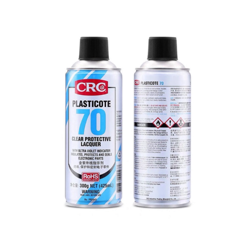 crc-2043-2-1 Bình xịt bảo vệ vi mạch điện tử CRC Plasticote 70 (code 2043) - 300g