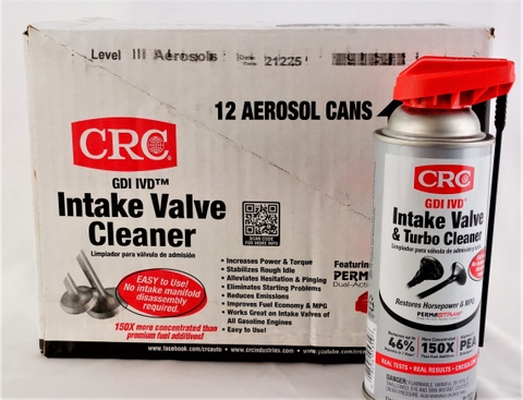 Bình xịt làm sạch động cơ CRC Intake Valve  & Turbo Cleaner (code 05319)