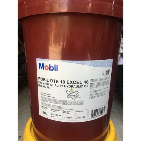 Dầu MOBIL DTE 10 EXCEL 46 20L