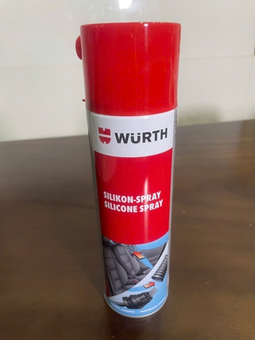 Dầu silicone bảo dưỡng đa năng Wurth 500ml