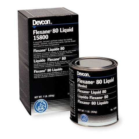 Matit đúc cao su flexane 80 liquid Devcon 15800 1 Matit đúc cao su flexane 80 liquid Devcon 15800