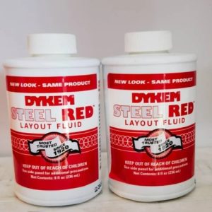 Sơn đánh dấu trên bề mặt thép - màu đỏ - 236ml, hiệu dykem , product code: 80496