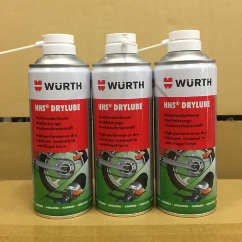 Mỡ bò xịt khô hhs drylube Wurth 400ml