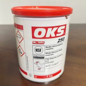 Mỡ - oks 250, 1kg, white allround paste, metal-free