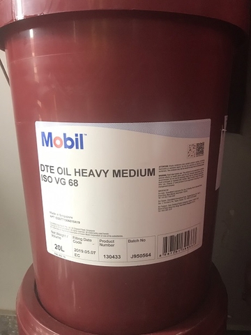 Dầu - MOBIL DTE Heavy Medium VG 68 - 20L