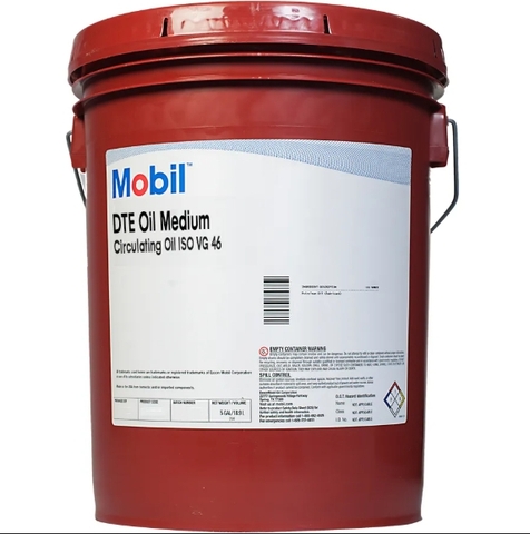 Dầu tuần hoàn Mobil DTE OIL MEDIUM- ISO VG 46