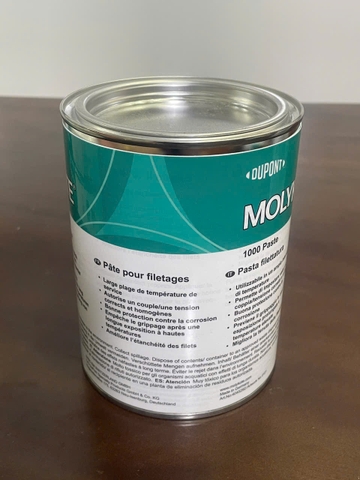 Mỡ Bôi Trơn Molykote 1000 Thread Paste 01kg/can