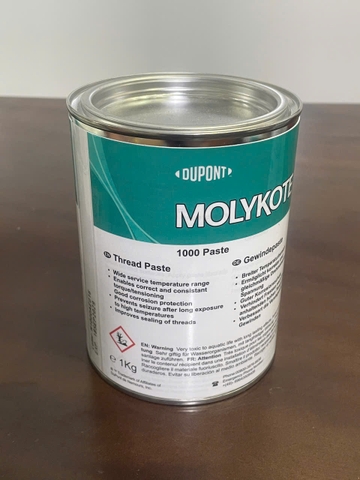 Mỡ Bôi Trơn Molykote 1000 Thread Paste 01kg/can