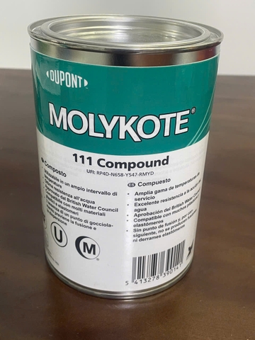 Chế phẩm bôi trơn molykote 111 (1kg/hộp)