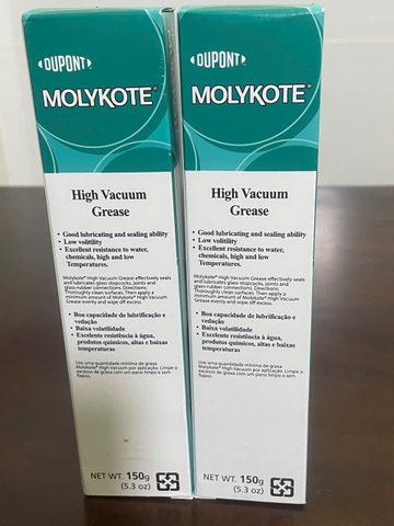 Chế phẩm bôi trơn molykote high vacuum (150g/tuýp)