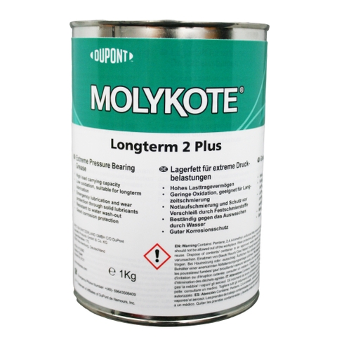 Mỡ bôi trơn bánh răng chịu tải nặng - Molykote Longterm 2 Plus Extreme Pressure Bearing Grease (5Kg)