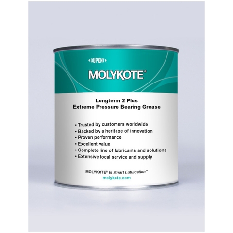 Mỡ bôi trơn bánh răng chịu tải nặng - Molykote Longterm 2 Plus Extreme Pressure Bearing Grease (5Kg)