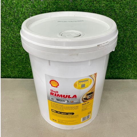 Nhớt Shell Rimula R1 Multi 20W-50 18L
