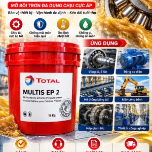 Mỡ bôi trơn Total Multis EP 2