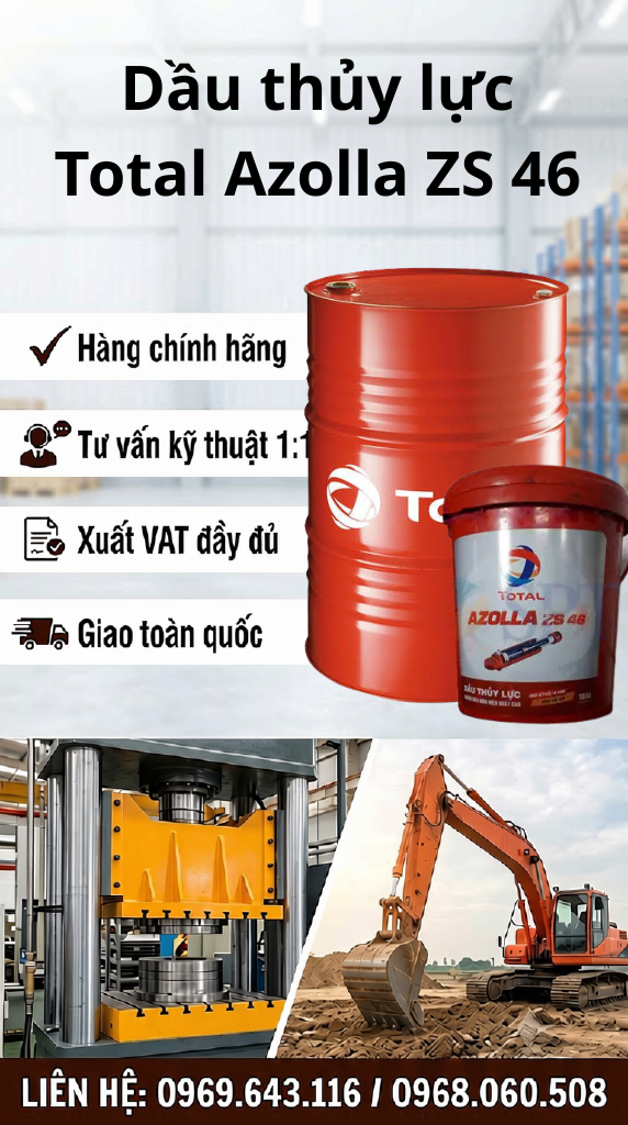 Dầu thủy lực Total Azolla ZS 46