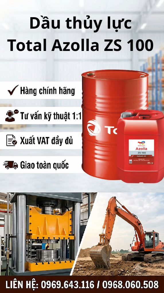 dầu thủy lực Total Azolla ZS 100
