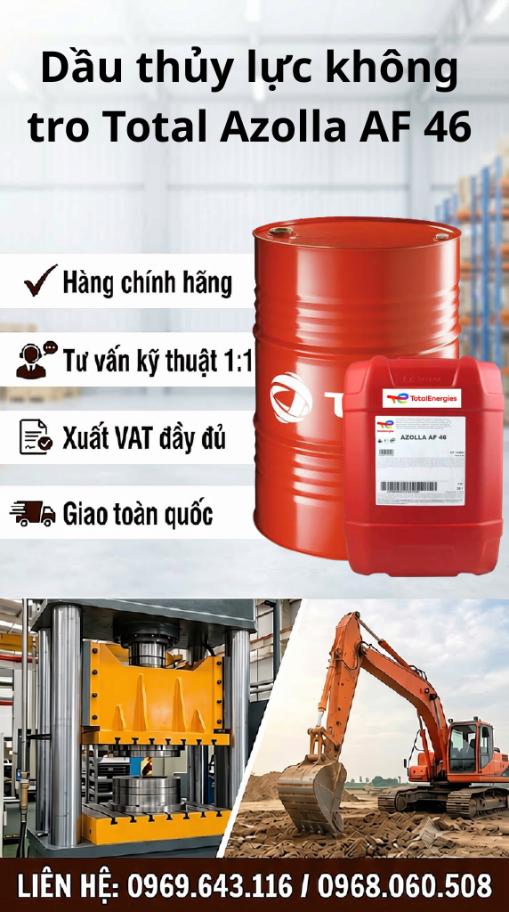 Dầu thủy lực không tro Total Azolla AF 46