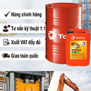 Dầu thủy lực không tro Total Azolla AF 68