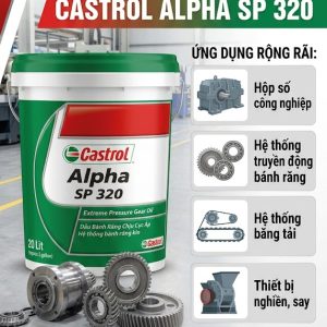 Dầu Bánh Răng Công Nghiệp Castrol Alpha SP 320