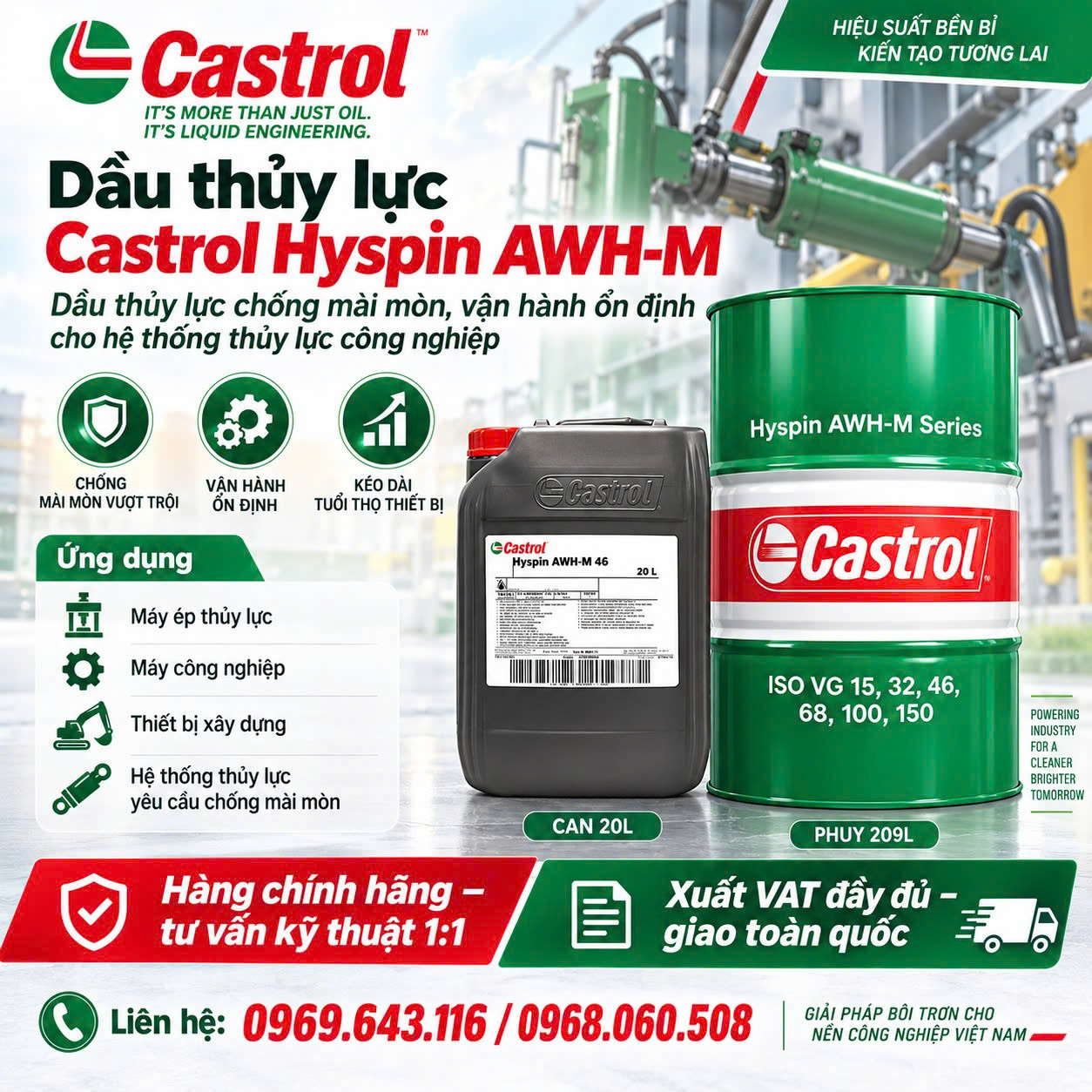 Castrol Hyspin AWH-M